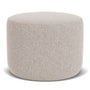 No. 9 Ottoman - Fabio Stone Fabric
