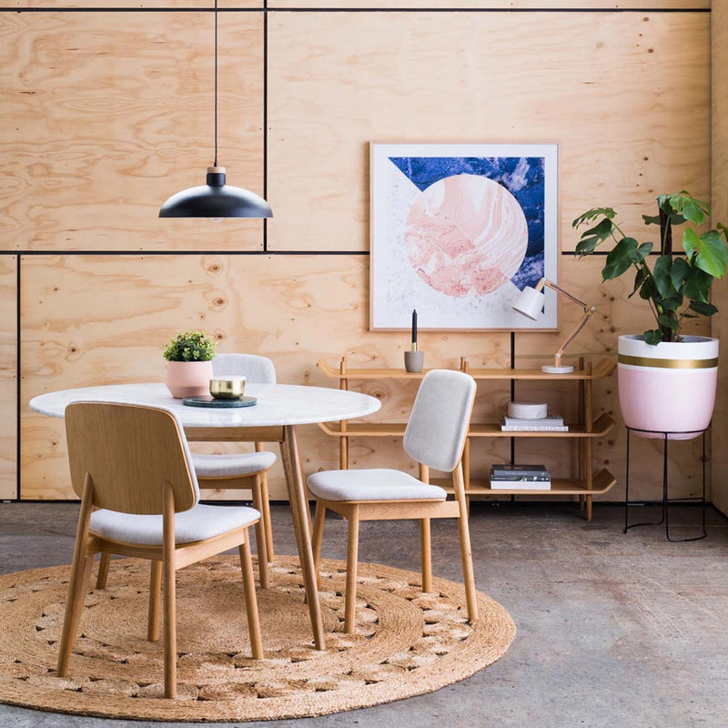 Life Interiors Buy Oia White Marble Dining Table Furniture