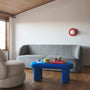 Paula 2 Seater Sofa - Planet Grey Green Fabric