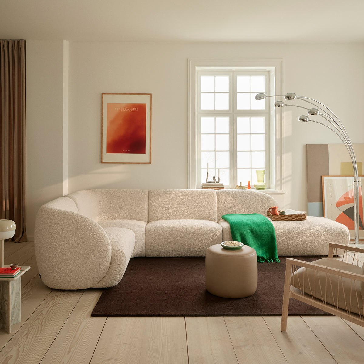 Paula Modular Sofa styled image 1