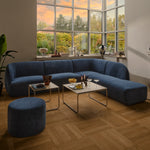 Paula 4 Seater Right Chaise Modular Sofa