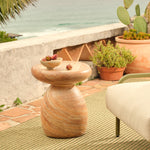 Terracotta Travertine Finish