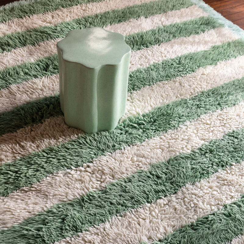 Stripe Rug (Mint)