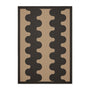 Aligned New Jute Rug - Black / 1.6 x 2.3m