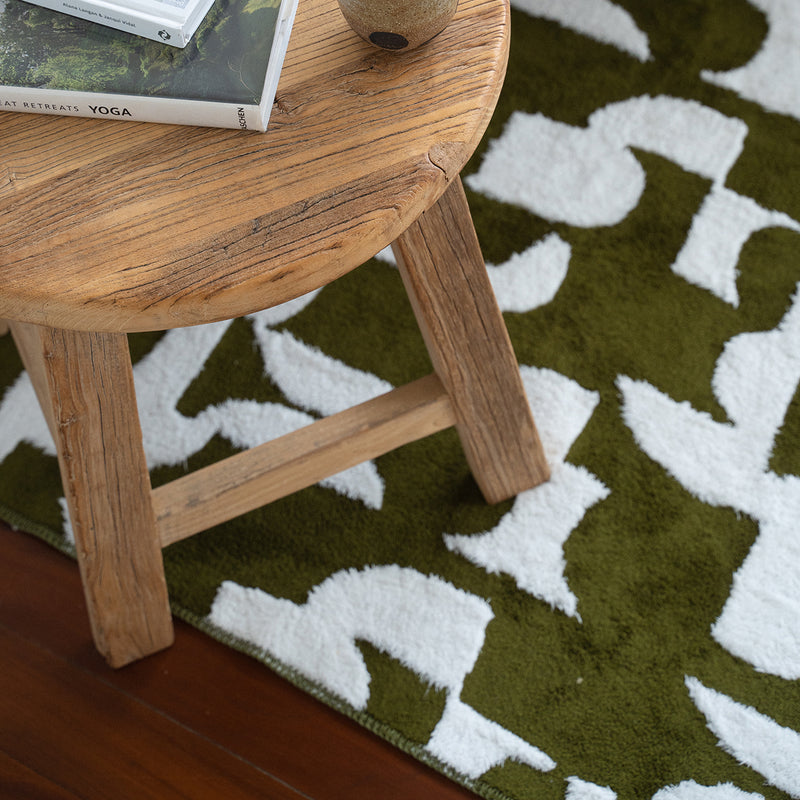 Novel Cotton Feel Washable Rug