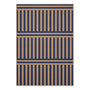 Plinth New Jute Washable Rug - Royal Blue / 0.9 x 1.5m