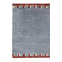Stillwater Washable Wool Fine Cut Pile Rug - Silver Blue / 2 x 3m