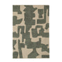 Tarkine Washable Organic Cotton Cut Pile Rug - Green / 1.6 x 2.3m
