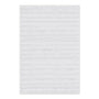 Willow Highland Washable Rug - White / 0.9 x 1.5m