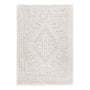 Kirrily Textured Tribal Rug - Blue Grey / Ivory / 1.2 x 1.8m