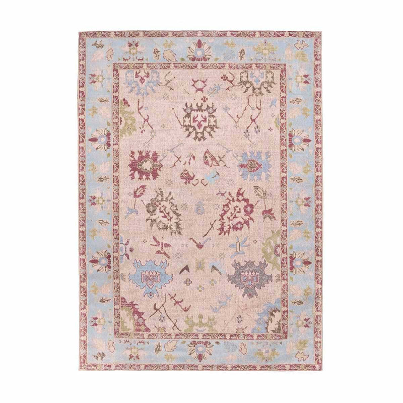 Dakota Bordered Floral Rug