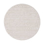 Leilani Textured Round Rug - Ivory / Cream / 1.2 Diameter