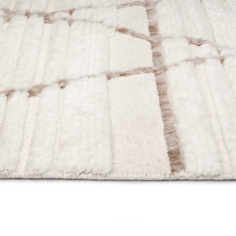 Leona Tribal Wool Shag Rug