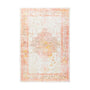 Marissa Medallion Washable Rug - Orange Peach / Cream / 1.6 x 2.3m