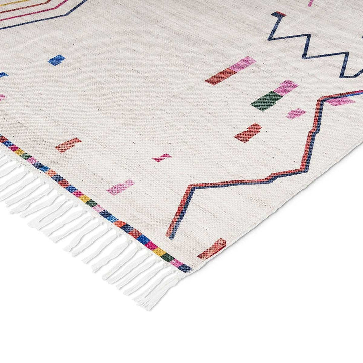 Remi Multi-Colour Abstract Tribal PET Rug