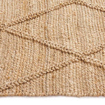 Sabra Diamond Lattice Jute Rug