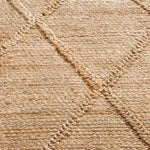 Sabra Diamond Lattice Jute Rug