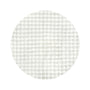 Bubble Washable Round Rug - White / 2m Diameter