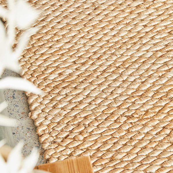Eco-Friendly Jute Rug | Buy Hive Natural Online – Life Interiors