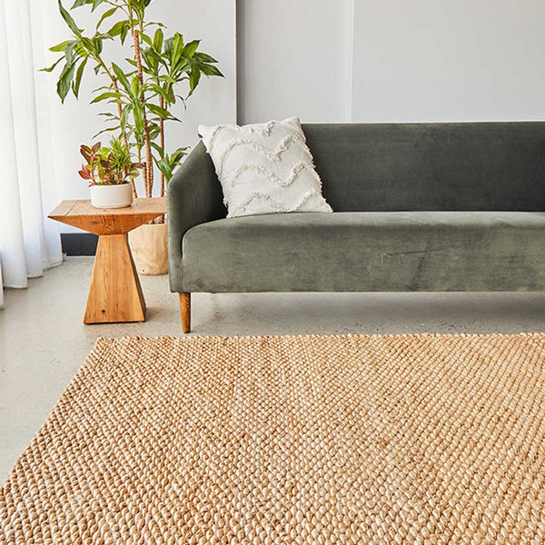 Eco-Friendly Jute Rug | Buy Hive Natural Online – Life Interiors