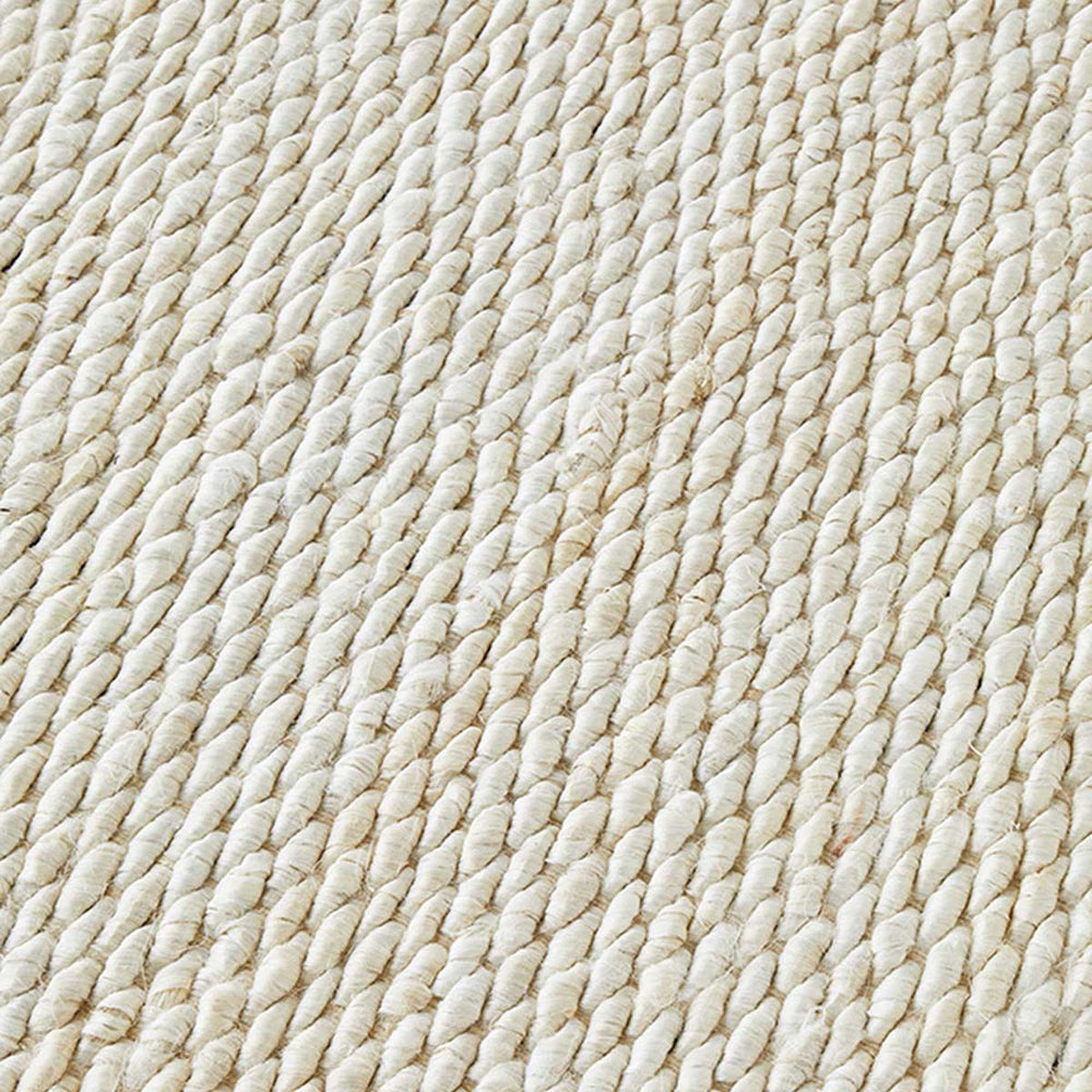 Hive Runner Rug (White)