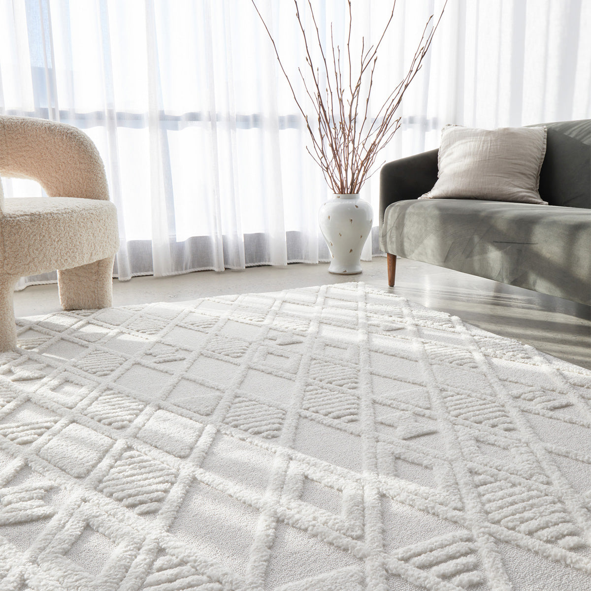 Power Loomed Polypropylene Rug | Buy Marigold Lisa Online – Life