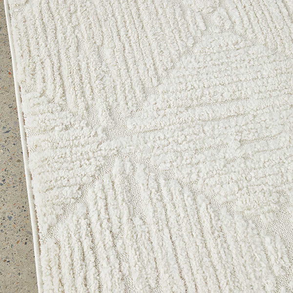 White Diamond Contemporary Rug | Buy Serenade Shilo Online – Life Interiors
