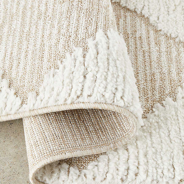 Sheer Dimond Rug Contemporary Beige Diamond Rug | Buy Serenade Yuri Online – Life Interiors