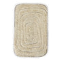 Maze Shag Floor Rug - Wool Milk / 300 x 400cm