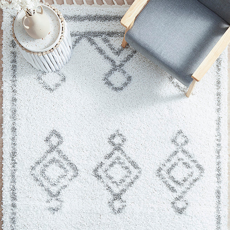 Casablanca Temara Rug (White)