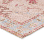 Dakota Bordered Floral Runner Rug