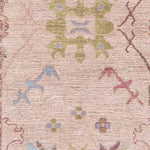 Dakota Bordered Floral Runner Rug