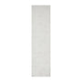 Lotus Leo Runner Rug - White / 0.8 x 3m