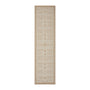 Patio Ziggy Runner Rug (Natural) - 0.8 x 2m