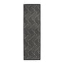 York Runner Rug (Black/Gold) - 0.8 x 3m