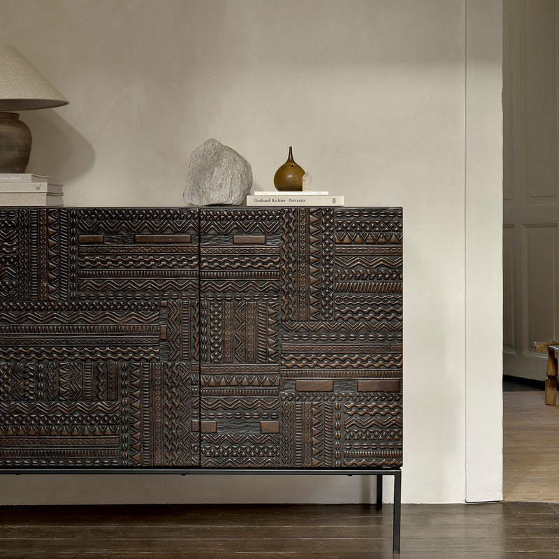 Tabwa 3 Door Sideboard