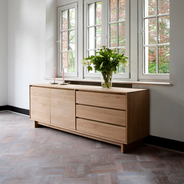 Wave 2 Door & 3 Drawer Sideboard