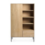 Whitebird 1 Door & 1 Drawer Cupboard - Oak