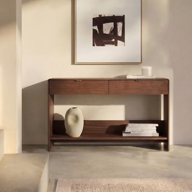 Norlen 2 Drawer &amp; Shelf Sideboard