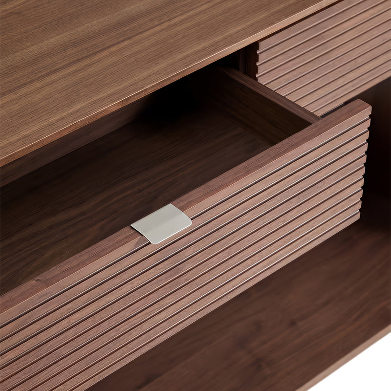 Norlen 2 Drawer &amp; Shelf Sideboard