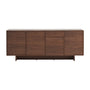 Norlen 4 Door & 2 Drawer Sideboard - Walnut / 194cm