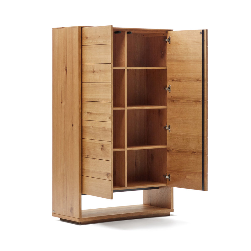 Alguema Tall 2 Doors Oak Sidebard