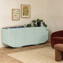 Carmella Marble Sideboard - Azure/Verde Marble