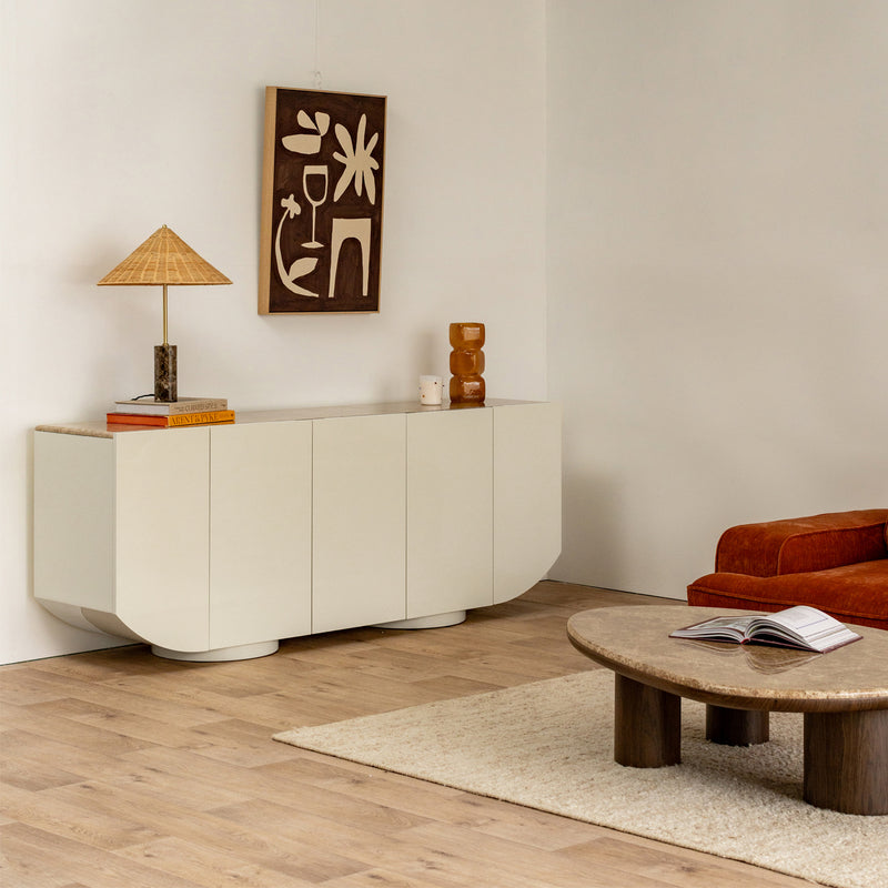 Ivory Emperador Brown Marble