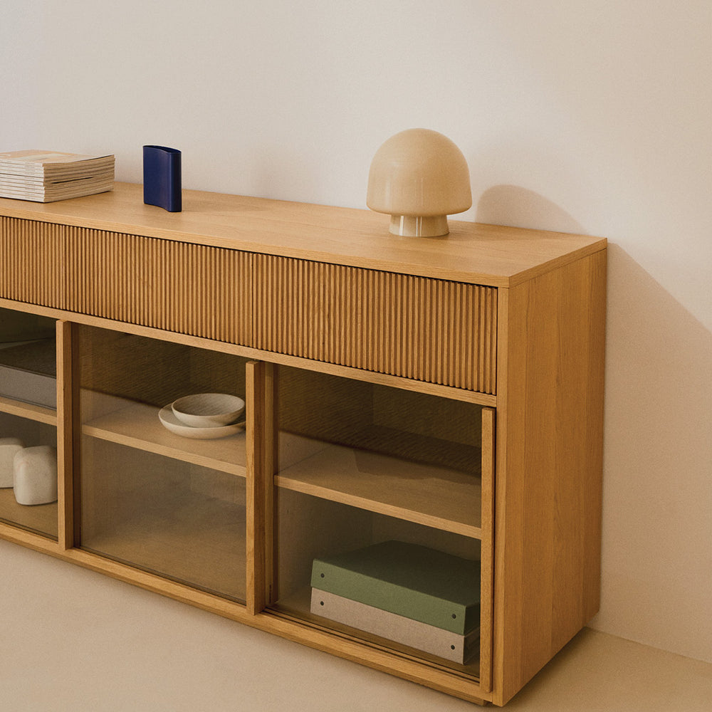 Oak / 4 Drawer