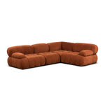 Terracotta Textured Velvet