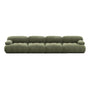 Bowie 4 Seater Modular Sofa - Olive