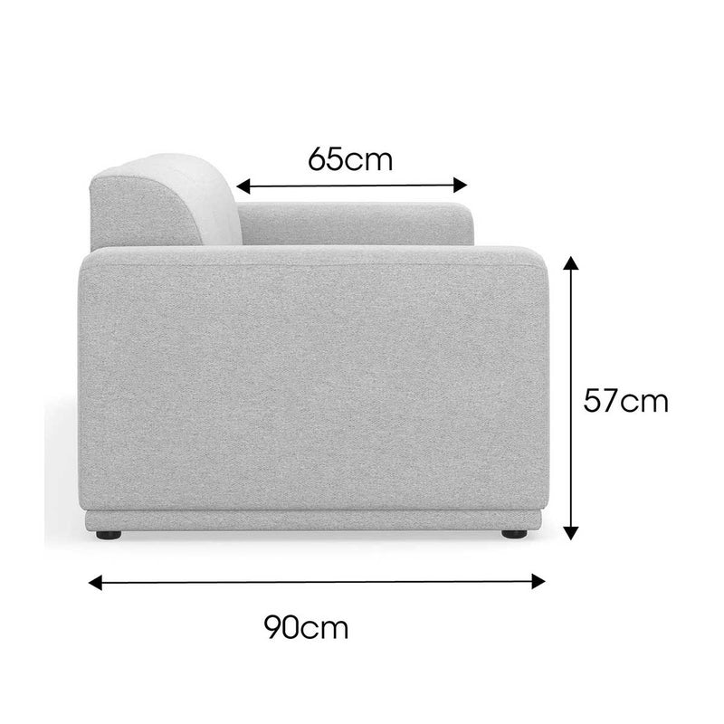 Bailey Fabric 3.5 Seater Modular Sofa