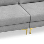 Alex Fabric 3.5 Seater Sectional Sofa