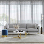 Alex Fabric 3.5 Seater Sectional Sofa